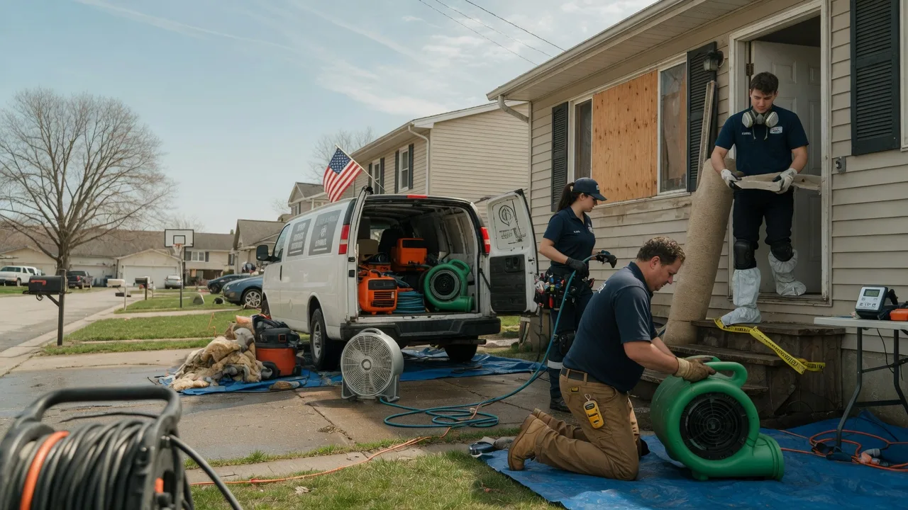 Water Damage Restoration in Benton, IA near me